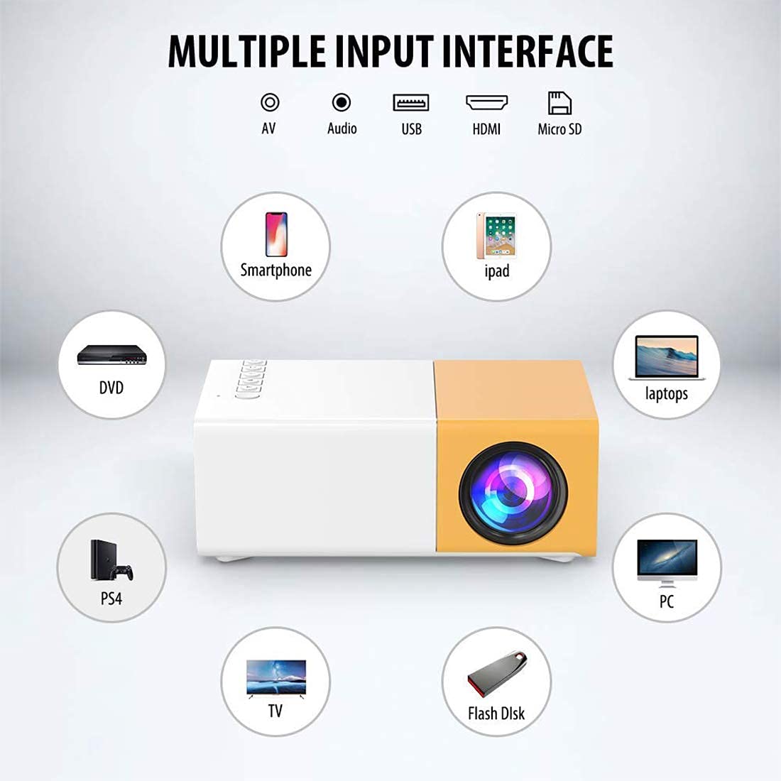 Portable Mini Projector